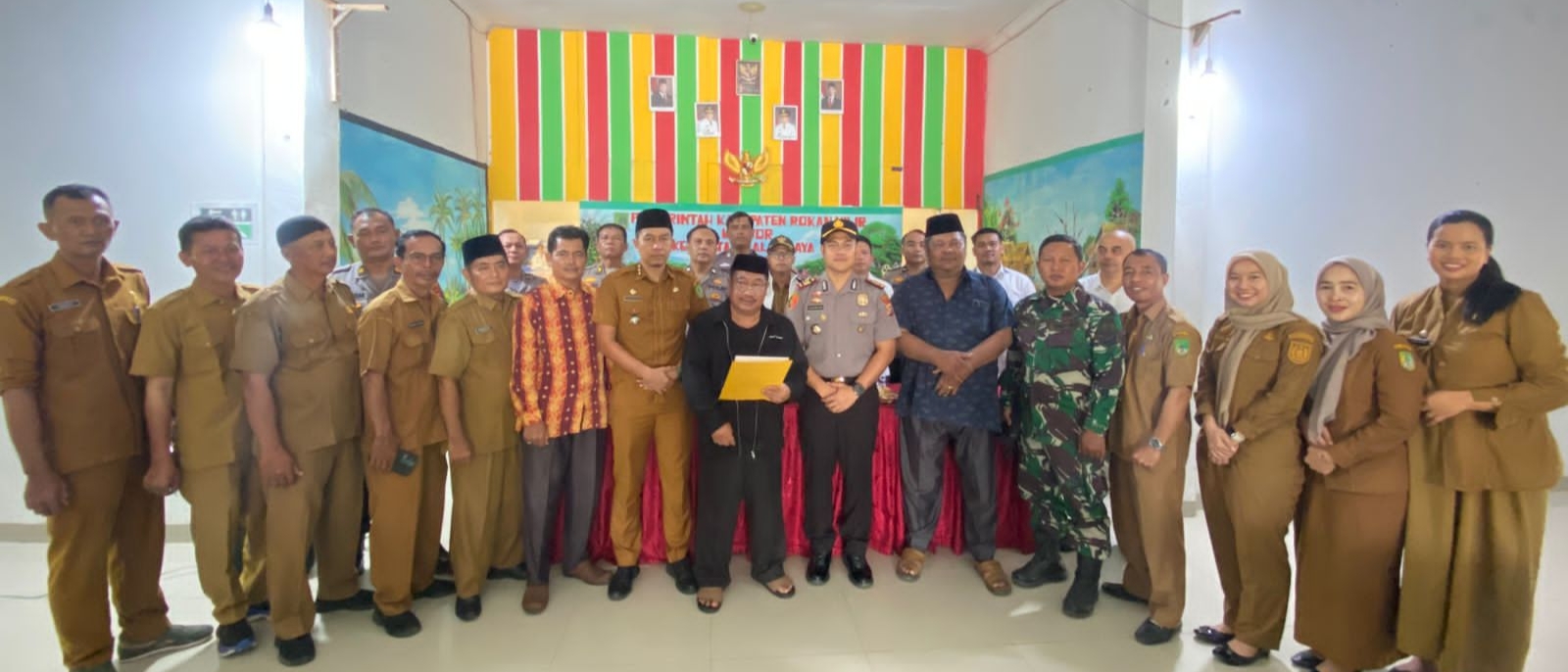 Perkuat Sinergi Kapolsek Bagan Sinembah Cooling System Bersama Upika