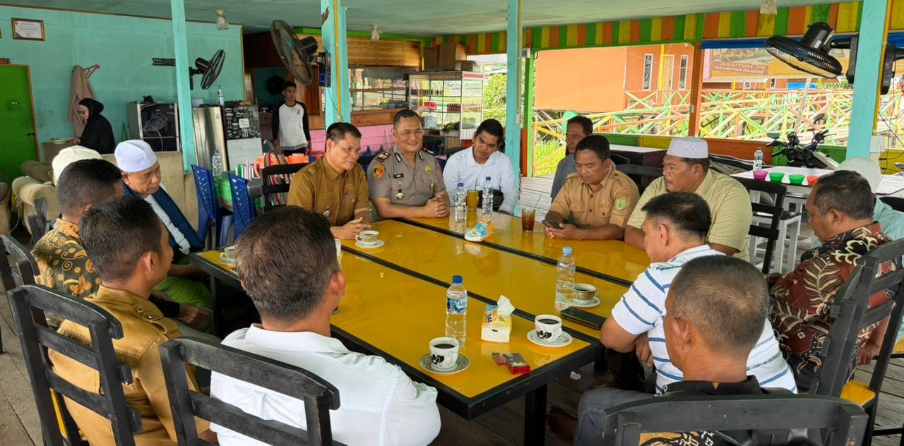 Perkuat Sinergi Polsek Pujud Cooling System Bersama Upika Tanjung Medan