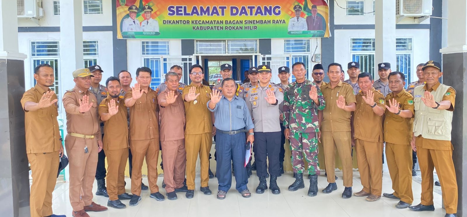 Tingkatkan Sinergi Polsek Bagan Sinembah FGD Dengan Upika dan Tokoh Basira