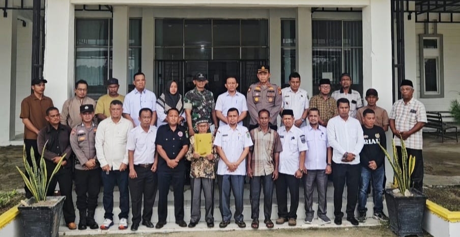 Camat, Polsek, Danramil dan Para Tokoh Tanah Putih Tolak Peredaran Narkoba