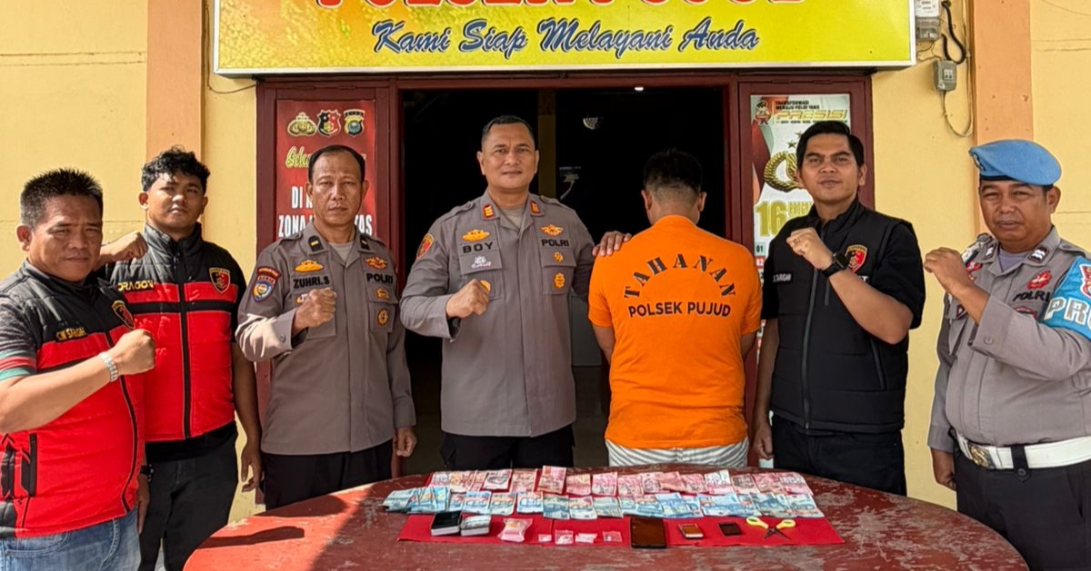 Miliki 4 Gram Sabu Polsek Pujud Berhasil Amankan Residivis