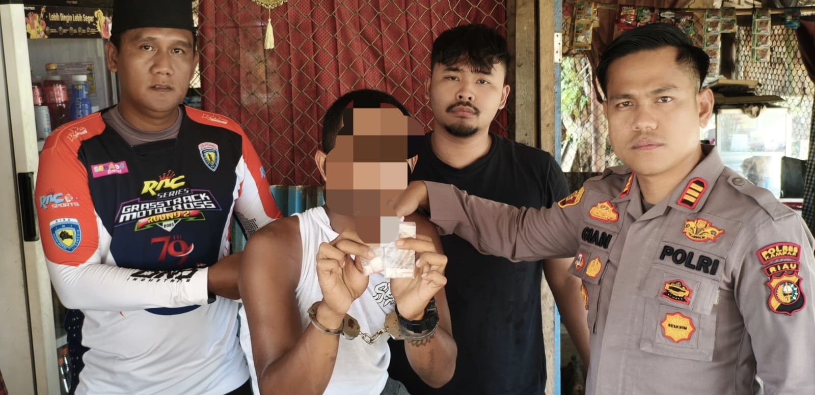 Info Dari Warga, Gerak Cepat Polsek Bagan Sinembah Bekuk Pengedar Sabu