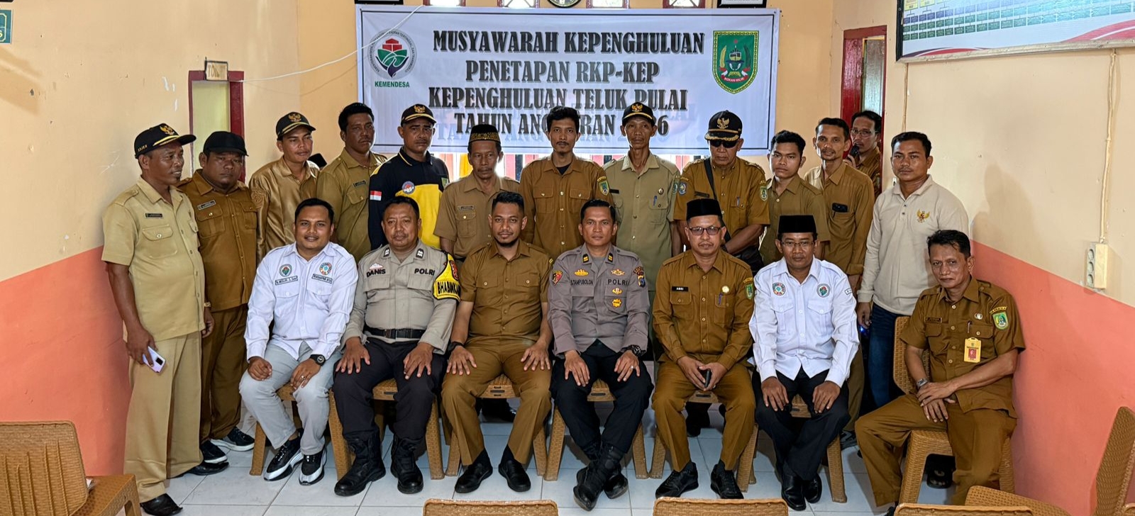 Perkuat Silahturahmi Polsek Palika Gelar Cooling System Bersama Datuk Penghulu