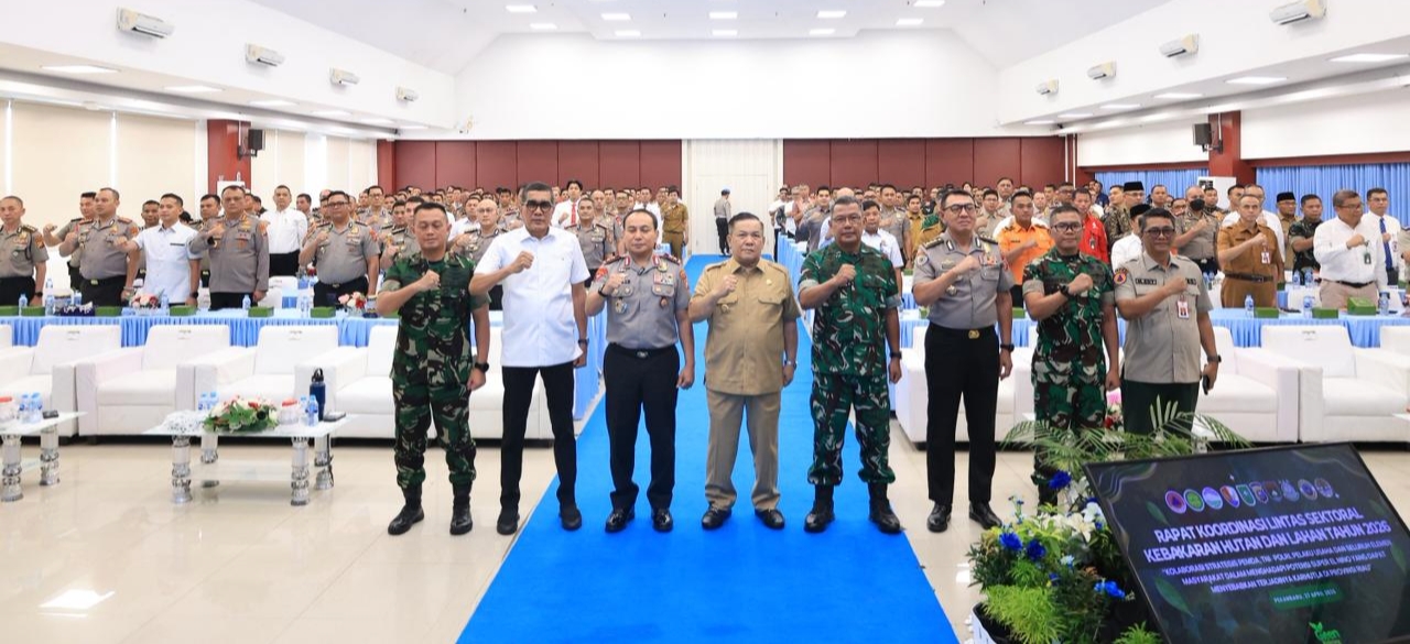 Cegah Karhutla 2026, Polda Riau dan Forkopimda Perkuat Sinergi Hadapi Ancaman El Nino