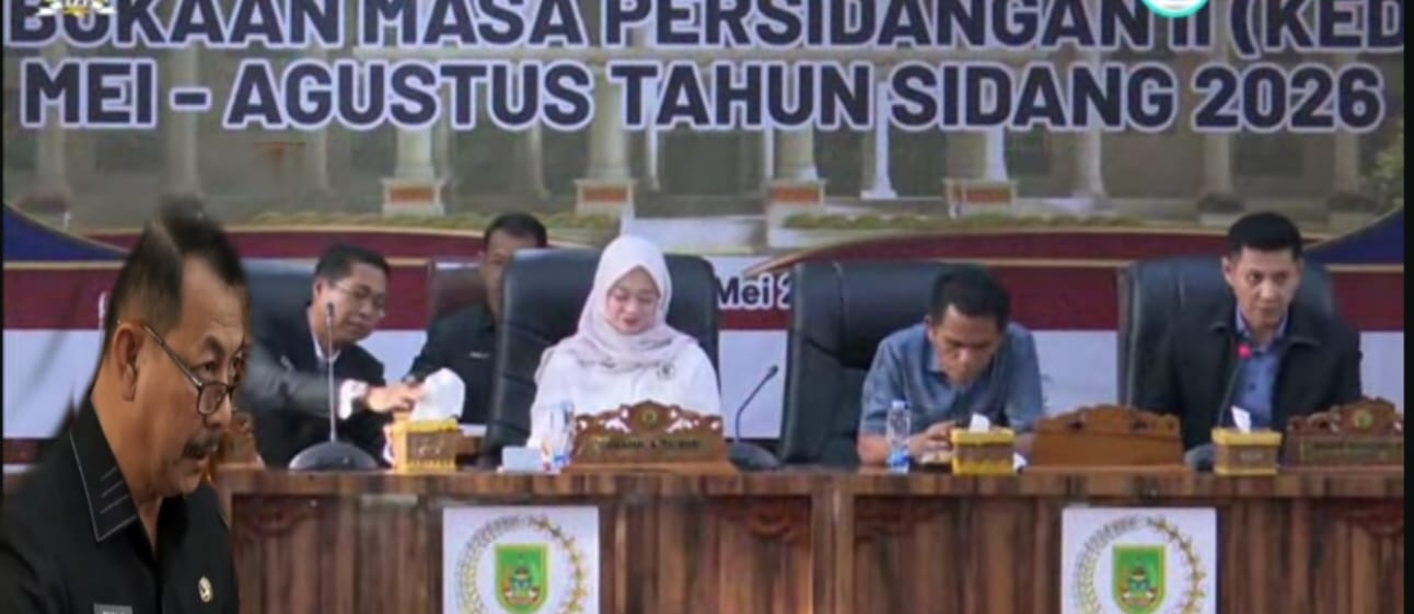Wakil Ketua DPRD Rohil Imam Suroso Pimpin Masa Sidang Ke 2