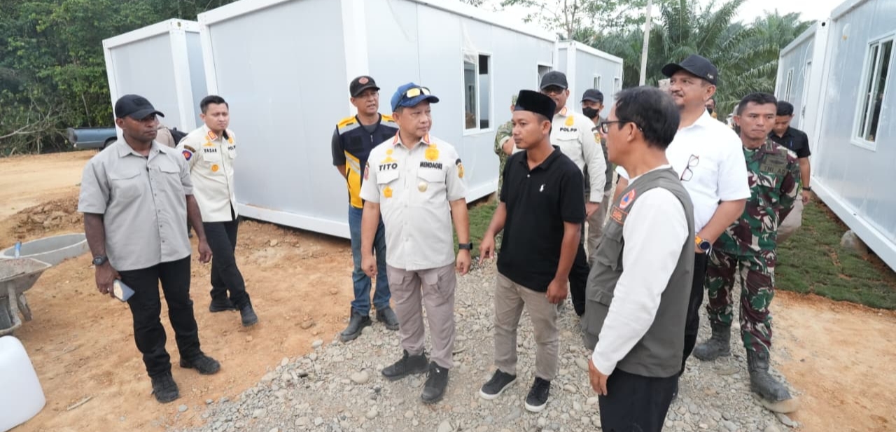 Satgas PRR Tuntaskan Huntara di Sumut dan Sumbar, Pembangunan Huntap Dipercepat