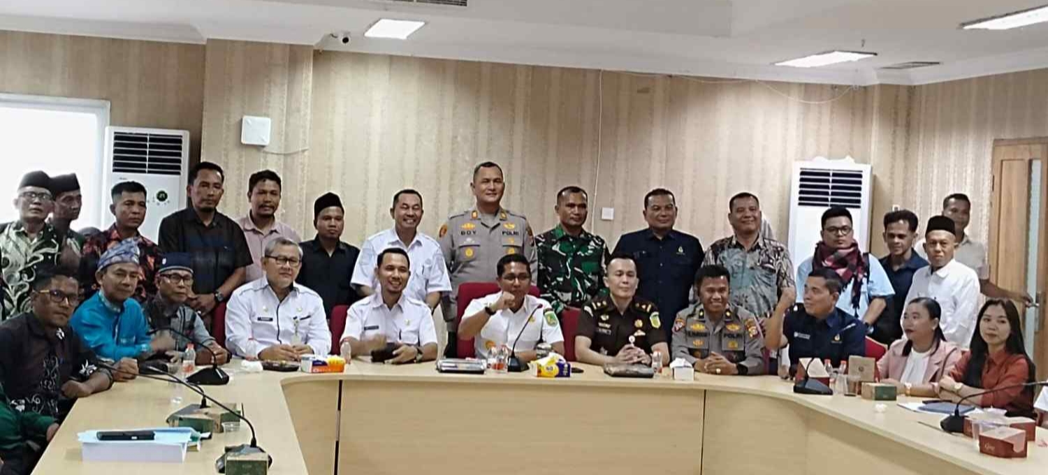 Wabup Rohil Mediasikan Kelompok Tani, PT APN (Persero) dan KSO