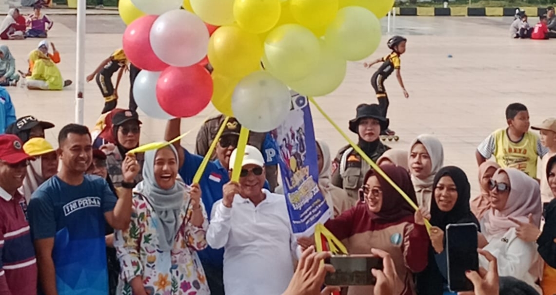 Bupati Rohil Buka Peluncuran Perdana Car Free Day 2026